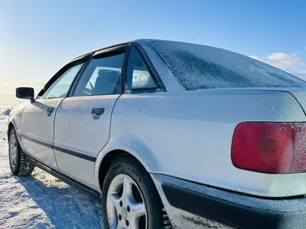 Audi 80 1992 года за 1 800 000 тг. в Убаганское – фото 9