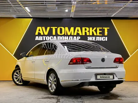 Volkswagen Passat 2011 года за 6 050 000 тг. в Астана – фото 4