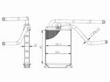 Радиатор печки за 8 200 тг. в Шымкент