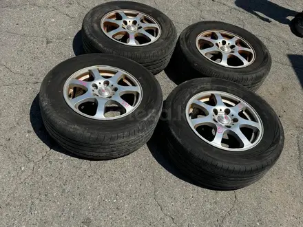 Диски R15 с резиной 215/65 на Toyota Lucida за 130 000 тг. в Алматы – фото 2