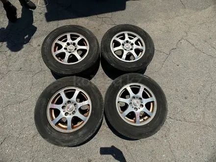 Диски R15 с резиной 215/65 на Toyota Lucida за 130 000 тг. в Алматы – фото 5