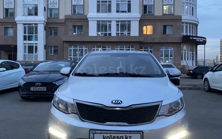 Kia Rio 2015 года за 5 500 000 тг. в Астана