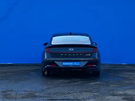 Hyundai Sonata 2021 года за 10 750 000 тг. в Алматы – фото 4