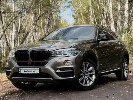 BMW X6 2016 года за 14 900 000 тг. в Астана – фото 2
