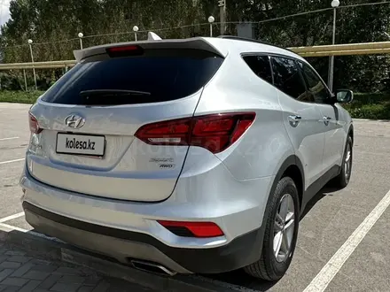 Hyundai Santa Fe 2017 года за 11 000 000 тг. в Алматы – фото 5