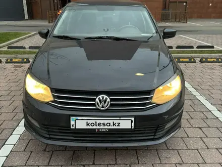 Volkswagen Polo 2018 года за 6 200 000 тг. в Алматы – фото 2