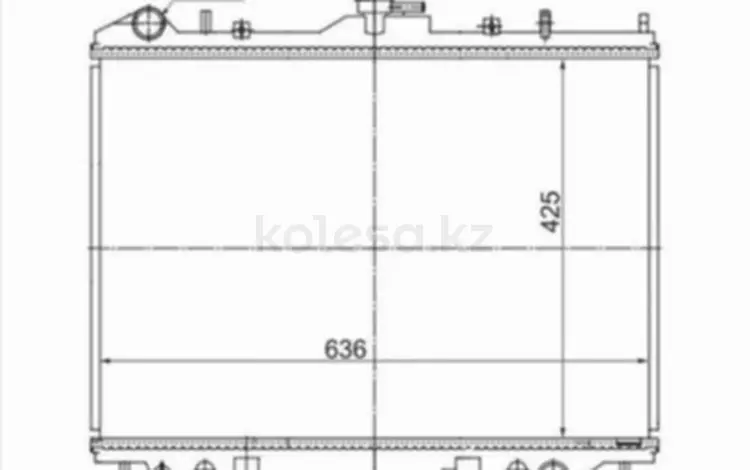 Радиатор двигателя за 18 550 тг. в Алматы