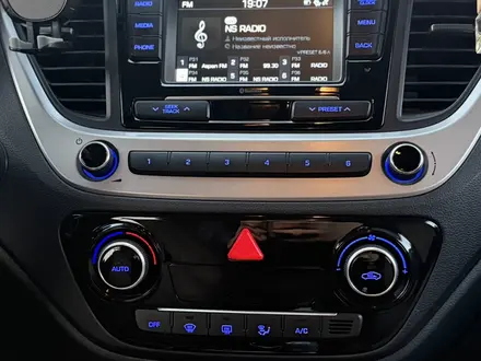 Hyundai Accent 2017 года за 6 850 000 тг. в Алматы – фото 11