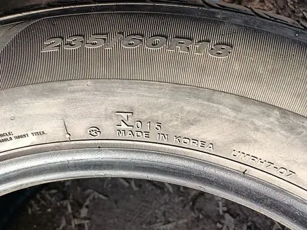 Шины 235/60 R18 — "Nexen NPriz RH7" (Корея), летние, в хорошем со за 65 000 тг. в Астана – фото 9