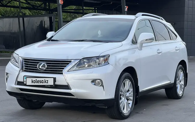 Lexus RX 270 2013 годаүшін14 000 000 тг. в Алматы