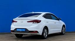 Hyundai Elantra 2019 года за 8 330 000 тг. в Алматы – фото 3