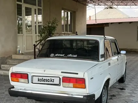 ВАЗ (Lada) 2107 2001 года за 440 000 тг. в Туркестан – фото 11