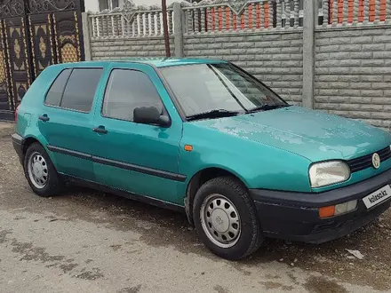 Volkswagen Golf 1992 года за 1 600 000 тг. в Тараз – фото 2