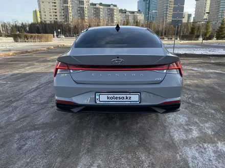 Hyundai Elantra 2023 года за 12 500 000 тг. в Астана – фото 9