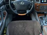 Lexus LX 470 2002 годаүшін8 000 000 тг. в Жанаозен – фото 5