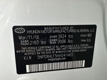 Hyundai Elantra 2017 года за 6 400 000 тг. в Астана – фото 22
