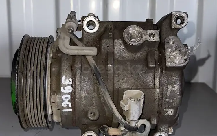 Компрессор кондиционера на Toyota Land Cruiser Prado 2.7L 2TR-FE за 70 000 тг. в Алматы