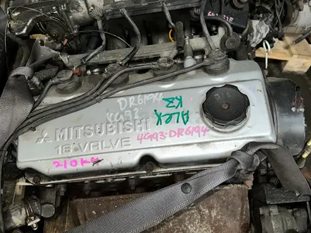 Двигатель Mitsubishi 4G93 трамблёрный из Японии. Гарантия за 420 000 тг. в Астана – фото 2