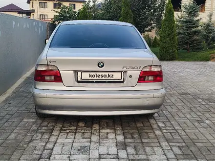 BMW 530 2002 года за 4 750 000 тг. в Алматы – фото 2