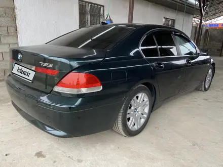 BMW 745 2003 года за 4 500 000 тг. в Тараз – фото 12