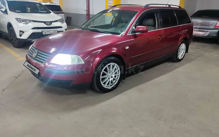 Volkswagen Passat 2002 годаүшін3 150 000 тг. в Алматы