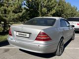 Mercedes-Benz S 320 2001 годаүшін2 800 000 тг. в Талдыкорган – фото 3