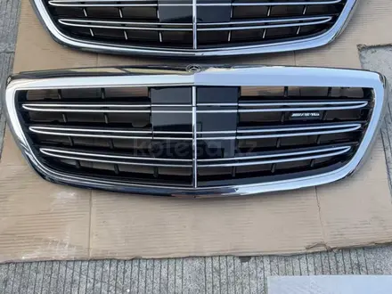 Оригинальная решетка радиатора W222 AMG S63 S65 Maybach за 250 000 тг. в Алматы – фото 4