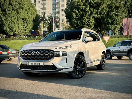 Hyundai Santa Fe 2022 года за 17 700 000 тг. в Алматы – фото 2