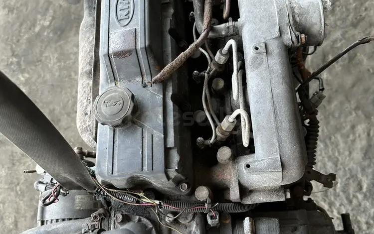 J2 двигатель 2.7 дизель Kia Bongo, Kia Pregio, Kia Frontier, Hyundai Porter за 299 000 тг. в Алматы