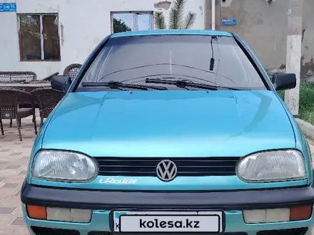 Volkswagen Golf 1992 года за 1 500 000 тг. в Тараз – фото 24