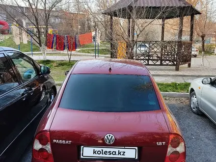 Volkswagen Passat 2001 года за 2 950 000 тг. в Шымкент – фото 2