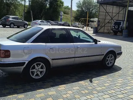 Audi 80 1992 года за 2 100 000 тг. в Тараз – фото 5