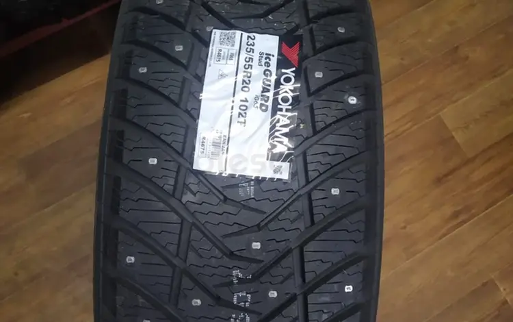 Новые 235-55-20 с шипами Yokohama ice Guard ig65үшін85 000 тг. в Алматы