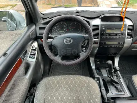 Toyota Land Cruiser Prado 2005 года за 7 900 000 тг. в Шымкент – фото 11