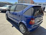 Mercedes-Benz A 160 2001 годаүшін1 500 000 тг. в Костанай – фото 4