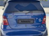 Mercedes-Benz A 160 2001 годаүшін1 500 000 тг. в Костанай – фото 5