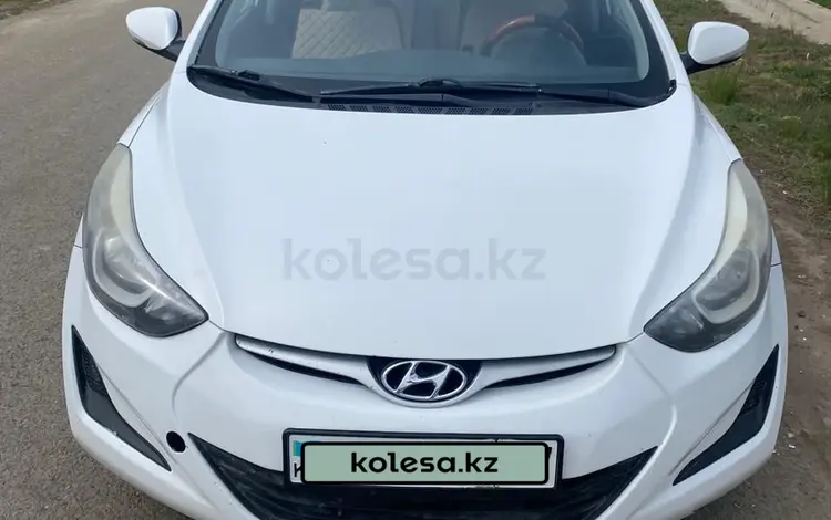 Hyundai Elantra 2014 года за 5 500 000 тг. в Уральск