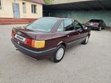 Audi 80 1991 года за 1 650 000 тг. в Тараз – фото 4