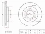 Диск тормозной перед за 13 100 тг. в Алматы