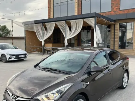 Hyundai Elantra 2014 года за 6 100 000 тг. в Атырау – фото 6