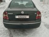 Volkswagen Passat 2001 года за 2 200 000 тг. в Астана – фото 3