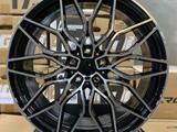(РАЗНОШИРОКИЕ) R20 5X112 66, 6 BLACK MACHINED за 460 000 тг. в Алматы – фото 2