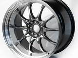 RAYS CE28 R18 10.5 5X100/5X114.3 ET20 73.1 Hyper Black Polish lip за 320 000 тг. в Алматы