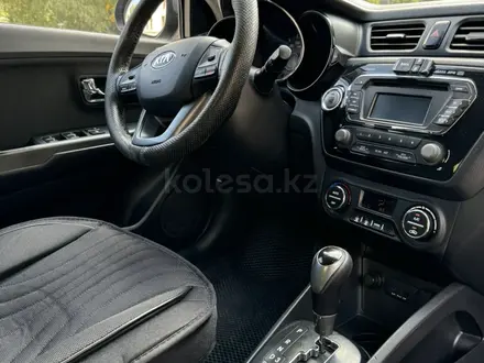 Kia Rio 2012 года за 5 400 000 тг. в Алматы – фото 17