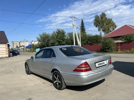 Mercedes-Benz S 320 2001 года за 3 500 000 тг. в Усть-Каменогорск – фото 3