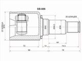 Шрус, граната внутренняя правая за 22 550 тг. в Павлодар