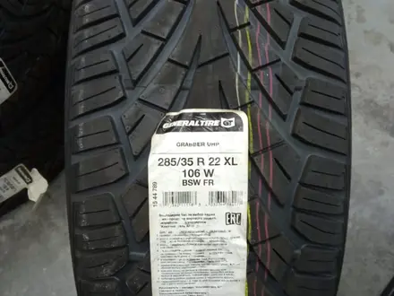 General 285/35R22 Grabber UHP за 85 000 тг. в Алматы