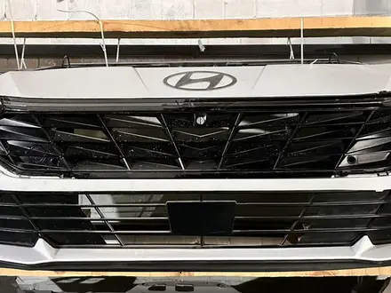 Передний бампер Hyundai Elantra CN7 2023 2024 (Оригинал) за 10 000 тг. в Шымкент – фото 2
