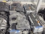 Мотор K-24 а 2.4 литра HONDA Accord CR-V Odyssey установка гарантия ДВС за 245 676 тг. в Алматы