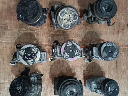 Компрессор кондиционера кондер Subaru Субару за 12 000 тг. в Караганда – фото 2
